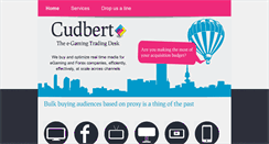 Desktop Screenshot of cudbertgroup.com